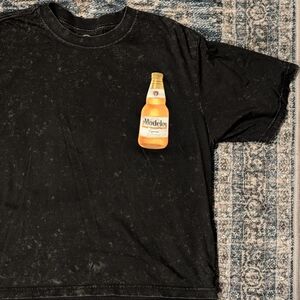 Acid Wash Modelo T-shirt